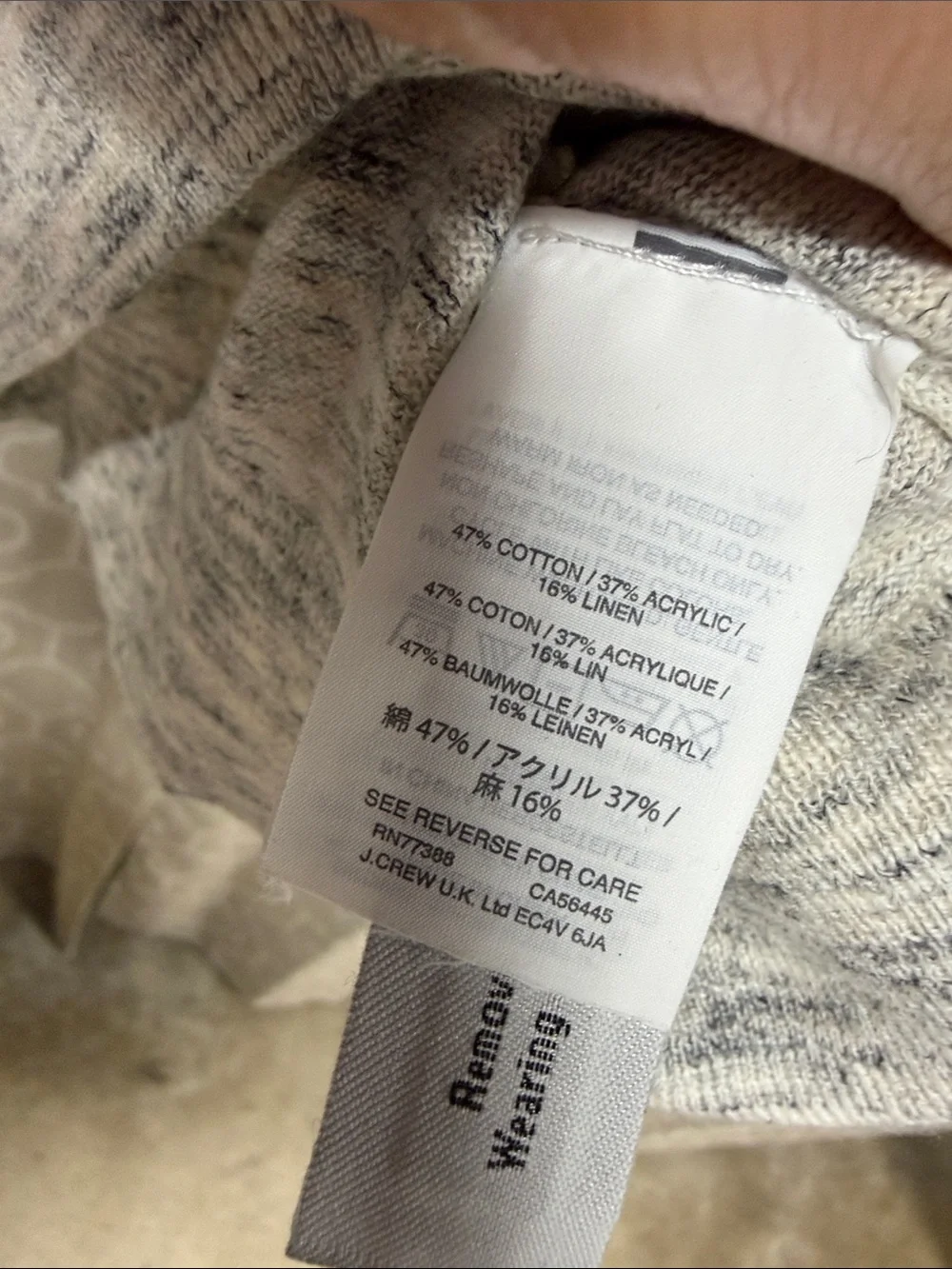 J. Crew lightweight marled